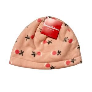 NWT Hanna Andersson Reversible Sherpa Lined Fleece Hat Size M / 4-6